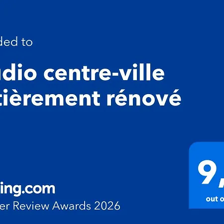 Centre-ville Entierement Renove Apartment *